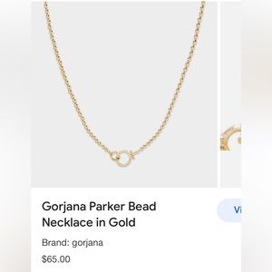 Gorjana Parker Beaded Necklace. Necklace, never worn. 16-17” long.